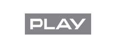 logotyp firmy PLAY, dla której nasze studio graficzne wykonało kampanię